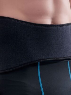 AQ Professional Sports Waist Protector Lightweight Waist Girdle Breathable High Back Belt Protector 3031SP