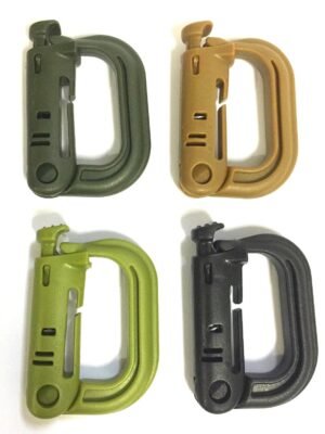 Carabiner Hook Tactical Backpack D-Ring Clip Military EDC Outdoor Buckle