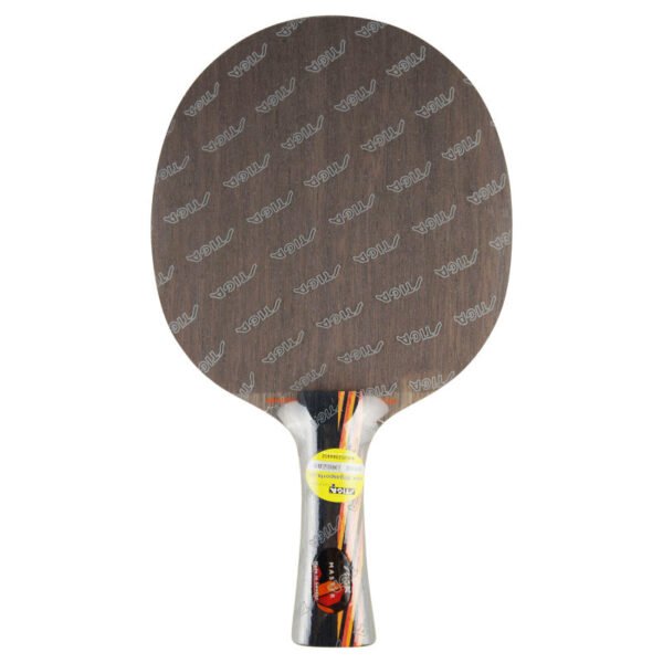 STIGA Black Orange Blue Crystal Carbon Table Tennis Blade