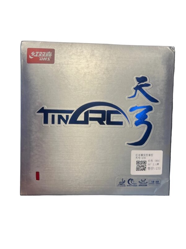 DHS TinArc  Table Tennis Rubber Pips In  I.T.T.F.