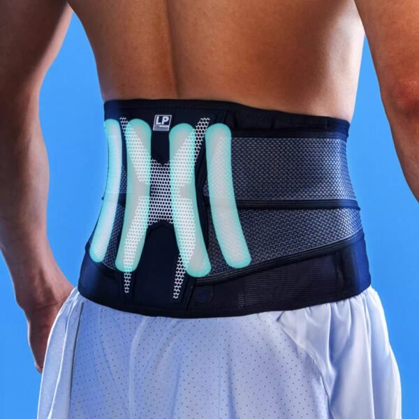 LP Back Support 1503CK – Adjustable Lumbar Brace with Dual-Strap Design