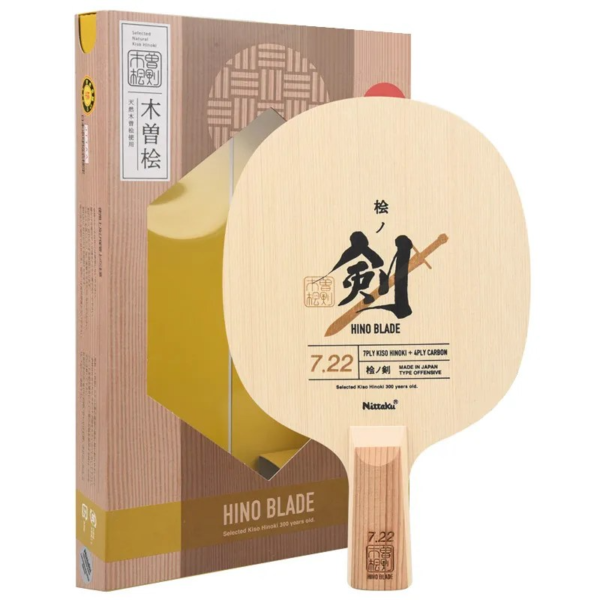 NITTAKU 7.22 HINOKI SWORD Table Tennis Blade