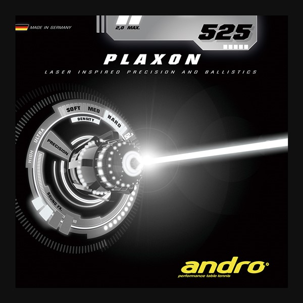 ANDRO Rubber Plaxon 525 Table Tennis Rubber
