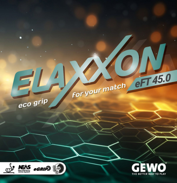 GEWO RUBBER ELAXXON eFT 45 50 Table Tennis Rubber