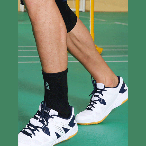 AQ Ankle Support - Compression Ankle Brace - Great for Running, Soccer, Volleyball, Sports - Ankle Sleeve Helps Sprains, Tendonitis, Pain 1161