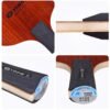 YINHE T-9 PRO Red Rosewood Surface Material Table Tennis Blade