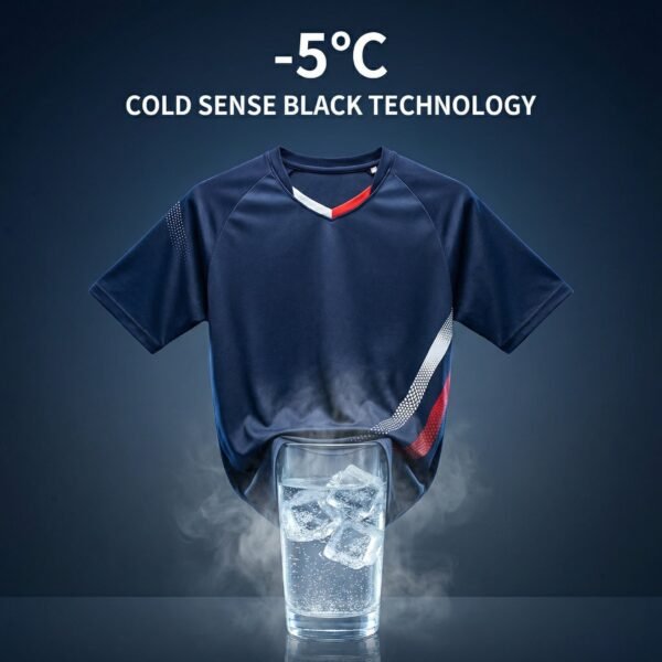 Men Women Quick-Dry Mesh Sports T-Shirt Breathable for Badminton Table Tennis Basketball Gym Training