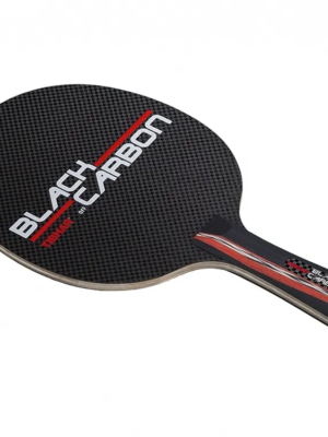 TIBHAR Black Carbon Table Tennis Blade