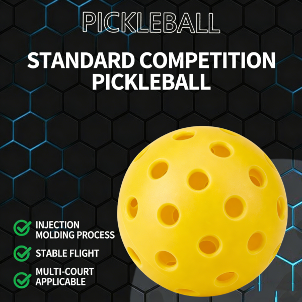 SPP 40-Hole Rotomolded One-Piece Pickleball - Tournament-Grade with Smooth Surface & Uniform Structure