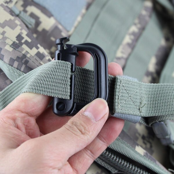 Carabiner Hook Tactical Backpack D-Ring Clip Military EDC Outdoor Buckle