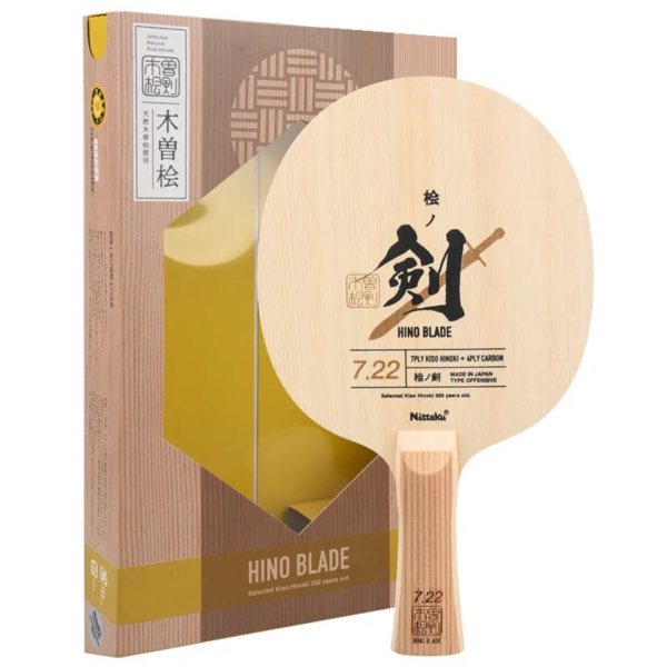 NITTAKU 7.22 HINOKI SWORD Table Tennis Blade
