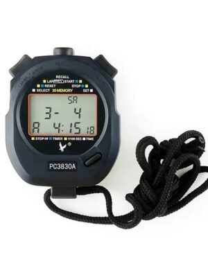 LEAP 3 Rows of 30 Memory Stopwatch Lap and Split Timing Options PC3830A