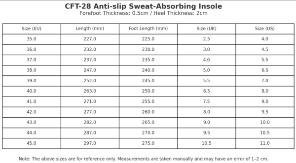Kawasaki Sport Athletic Insole CFT-28