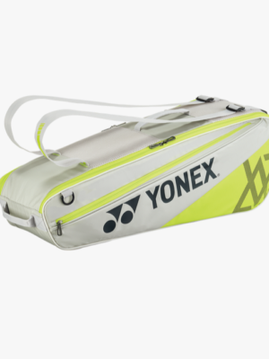 YONEX 2025 Club Racquet Bag VA (6pcs) for Badminton/Tennis - Grayish Beige BA52526VEX
