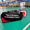 IVUNDER ARBEITER Badminton Sport Bag(WABAG001) Black and Red 9PC