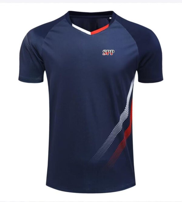 Men Women Quick-Dry Mesh Sports T-Shirt Breathable for Badminton Table Tennis Basketball Gym Training