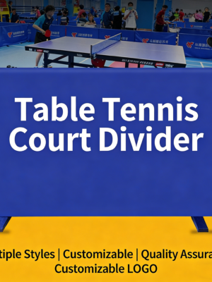 Table Tennis Barrier Removable Indoor Gym Advertising Fence for Ping Pong Courts