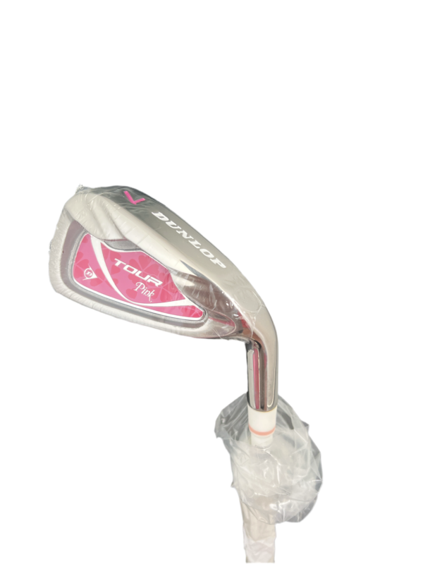 CLEARANCE SALE (The Club Cover Is Aging And Peeling)DUNLOP WOMEN'S GOLF SET TOUR PINK 517003D(3 wood, 7 iron and one push)
