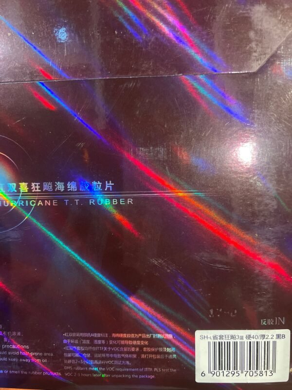 26994D27-01AB-4C77-A6B7-19A91545E7BA.jpg DHS Hurricane 3 Provincial team BLUE SPONGE TABLE TENNIS RUBBER