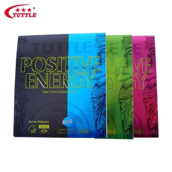 TUTTLE POSITIVE ENERGY Colorful Table Tennis Rubber