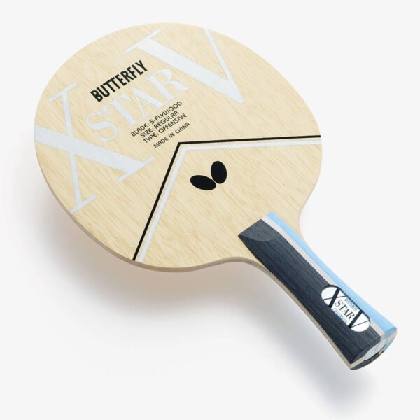 37011_01.jpg BUTTERFLY X Star V (37011) Attack Table Tennis Blade FL