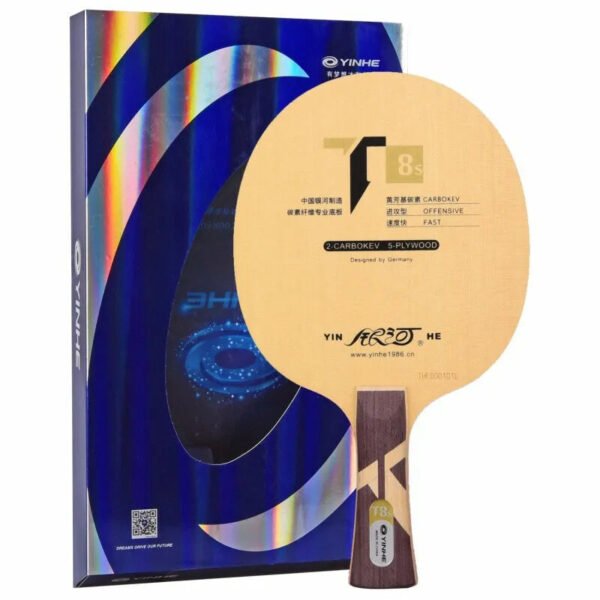 YINHE  T-8s Cypress Huang Fang Carbon Table Tennis Blade