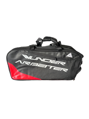 IVUNDER ARBEITER Badminton Sport Bag(WABAG001) Black and Red 9PC