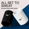 MIZUNO Wristband - C2CSB566 Sports Wristband for Badminton, Tennis, Basketball, Sweat-Absorbent Wipes