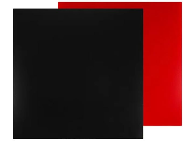 SPP Universal Table Tennis Rubber PingPong Bat Replacement Rubbers Black/Red Universally Suitable for Beginners