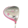 CLEARANCE SALE (The Club Cover Is Aging And Peeling)DUNLOP WOMEN'S GOLF SET TOUR PINK 517003D(3 wood, 7 iron and one push)