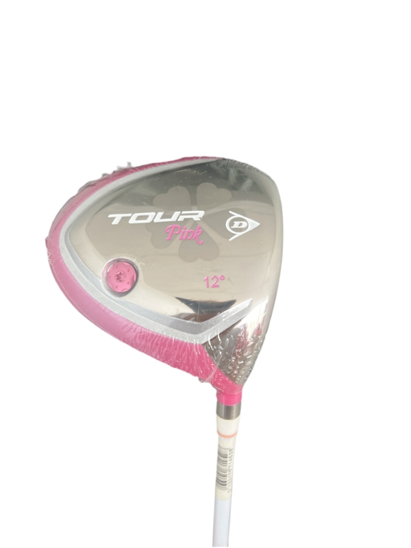 CLEARANCE SALE (The Club Cover Is Aging And Peeling)DUNLOP WOMEN'S GOLF SET TOUR PINK 517003D(3 wood, 7 iron and one push)