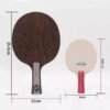 YINHE Mini Ping Pong Table Tennis Blade Racket 7 Ply Wood Blade Paddle (Random Color Handle)