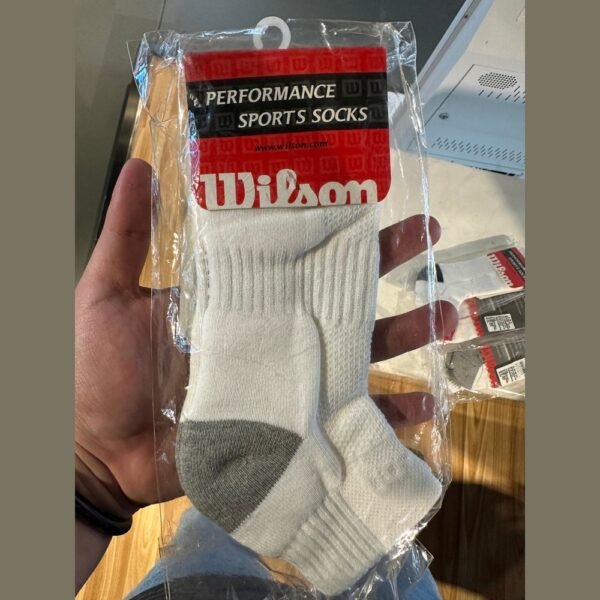 WILSON Short Sport Sock WRYXS083 W/GY