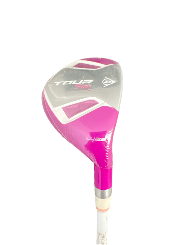 CLEARANCE SALE (The Club Cover Is Aging And Peeling)DUNLOP WOMEN'S GOLF SET TOUR PINK 514340D(3 wood, 7 iron and one push)