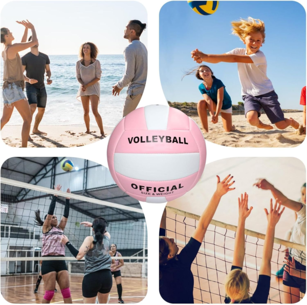 SPP Volleyball Official Size 5 Volleyball Sports Training Game Ball for Beginners Teenagers