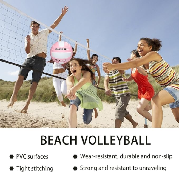 SPP Volleyball Official Size 5 Volleyball Sports Training Game Ball for Beginners Teenagers