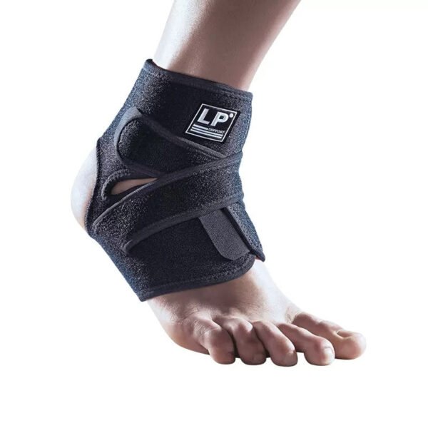 LP Ankle Support 757CA – Open-Toe Compression Sleeve for Ankle Stability