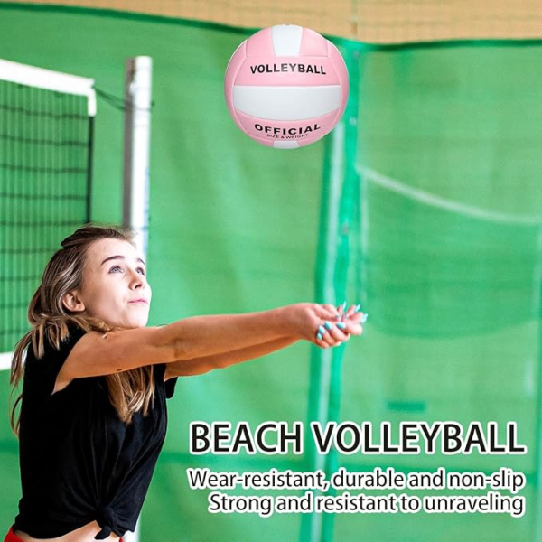 SPP Volleyball Official Size 5 Volleyball Sports Training Game Ball for Beginners Teenagers