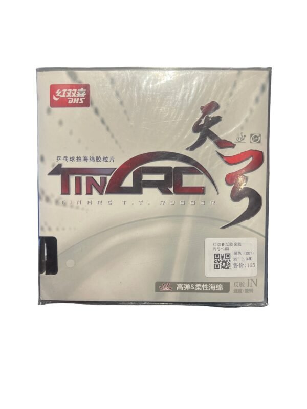 DHS TinArc  Table Tennis Rubber Pips In  I.T.T.F.