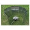 9 Plates Outdoor Foldable Cooker BBQ Gas Stove Windshield Windproof Screen Camp