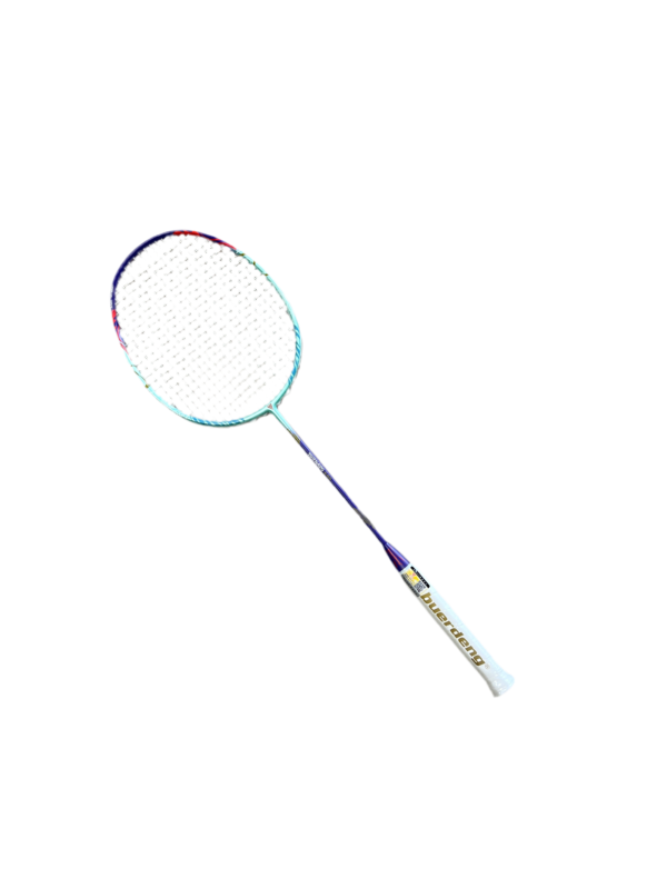 CLEARANCE SALE BUERDENG BADMINTON RACKET CARBON Professional Stringing Completed
