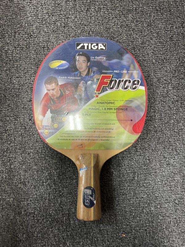 CLEARANCE SALE STIGA 1 STAR Table Tennis Bat 5 Layers Wooden (TRONIC/FORCE/TROPHY)