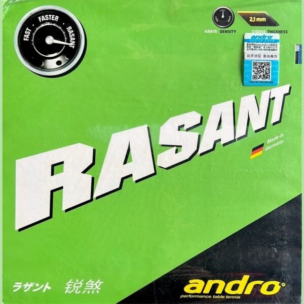 Andro Rubber Rasant Pips-In Table Tennis Rubber