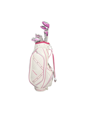CLEARANCE SALE (The Club Cover Is Aging And Peeling)DUNLOP WOMEN'S GOLF SET TOUR PINK 514340D(3 wood, 7 iron and one push)
