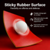 SPP Universal Table Tennis Rubber PingPong Bat Replacement Rubbers Black/Red Universally Suitable for Beginners