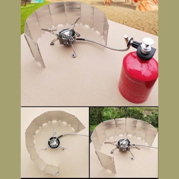 Camping Muti-fuel Stove Outdoor camping field gas stove picnic stove Alcohol stove Oil and gas portable