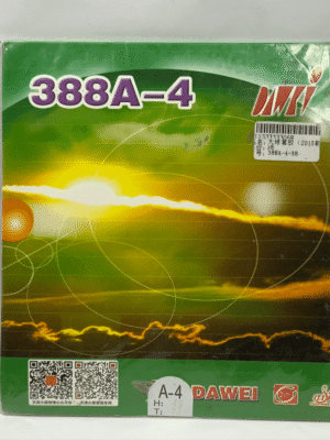 DAWEI 388A-4 with Speed and Spin Pips in Table Tennis Rubber