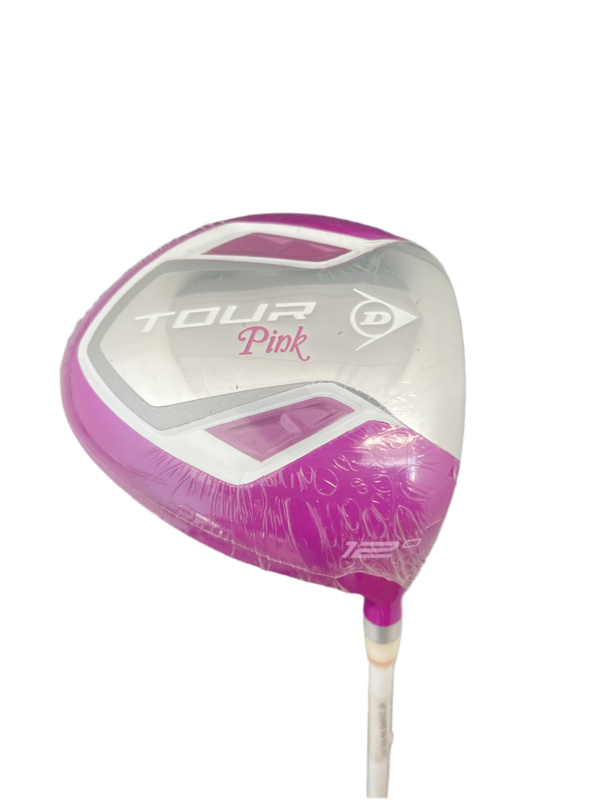 CLEARANCE SALE (The Club Cover Is Aging And Peeling)DUNLOP WOMEN'S GOLF SET TOUR PINK 514340D(3 wood, 7 iron and one push)