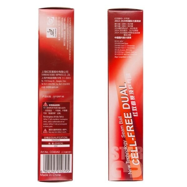 DHS 3 Star D40+ Table Tennis Balls