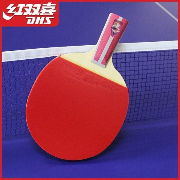 DHS-4-Star-H4002-H4006-T4006Table-Tennis-Bat-Racke-5.jpg DHS 4 Star Table Tennis Bat Racket(Hurricane 3 + G888 Rubber)